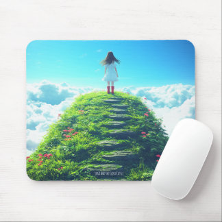 Mousepad Luna e o Castelo da Nuvem - Pad do Mouse Encantado