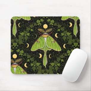Mousepad Luna-mariposa, fases luas e barraca-mariposa 2