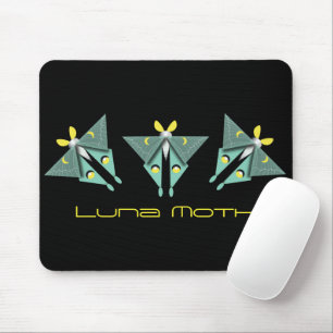 Mousepad Luna Moth Geométrica