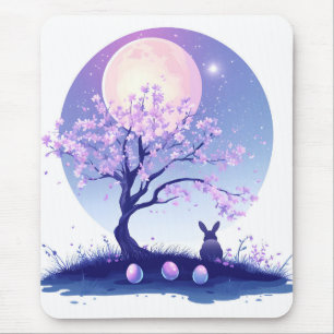 Mousepad Lunar Bunny Night