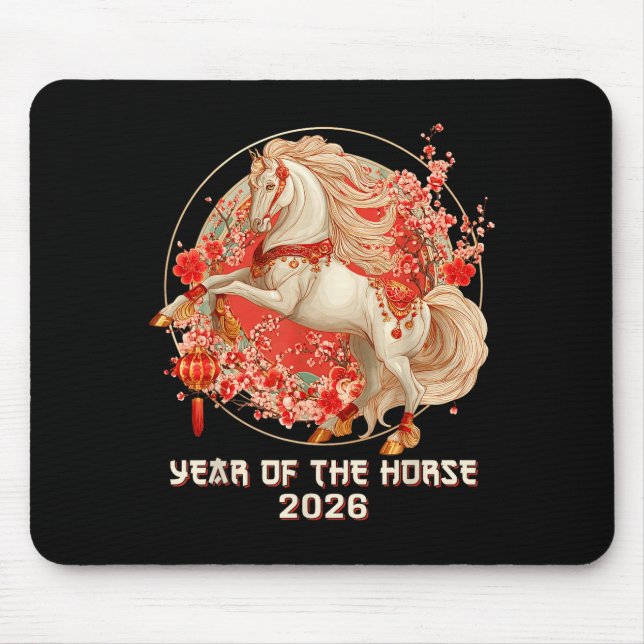Mousepad Lunar New Year 2026 Chinese Decoration Year Of The (Frente)