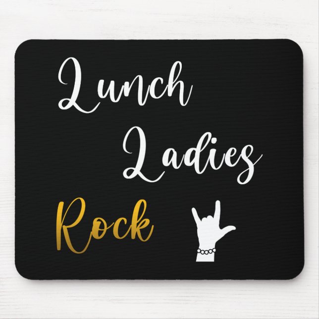 Mousepad Lunch Ladies Rock (Frente)