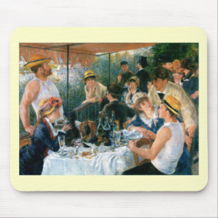 Mousepad Luncheon do Partido Barco de Renoir (1881)