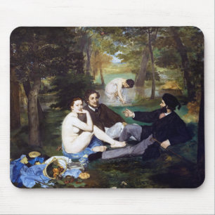 Mousepad Luncheon na grama, Manet