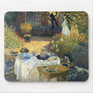 Mousepad Luncheon Por Claude Monet