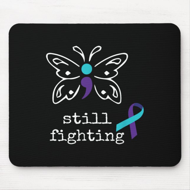 Mousepad Luta Ainda - Prevenção do Suicídio Com Presente De (Frente)