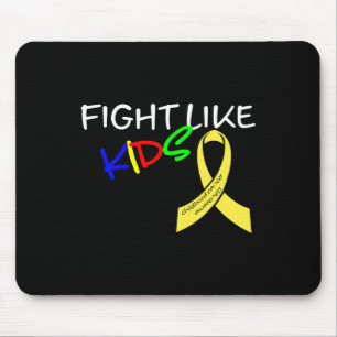 Mousepad Luta Como Crianças Sensibilização Para O Cancer Mê
