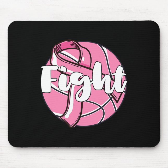 Mousepad Luta Contra A Consciência Do Cancer Ba (Frente)