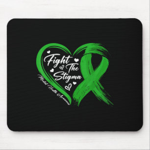 Mousepad Luta Contra A Saúde Mental Estigma, Sensibilização