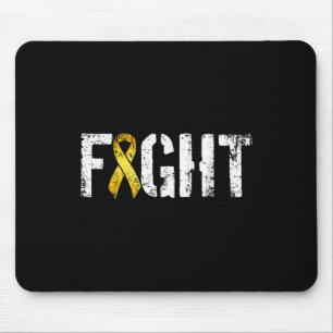 Mousepad Luta Contra O Estilo Militar Cancer De Infância Ri