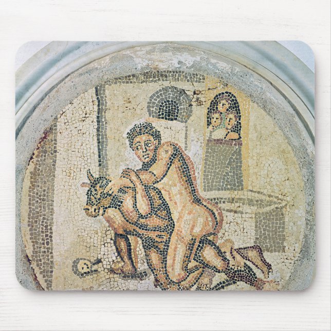Mousepad Luta de Theseus com o Minotaur (Frente)