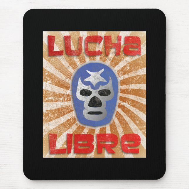 Mousepad Luta do mexicano de Lucha Libre (Frente)