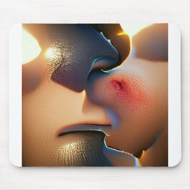 Mousepad Luta estúpida (Frente)