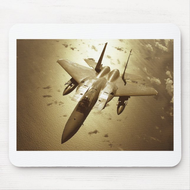 Mousepad Lutador de jato de F-15 Eagle (Frente)