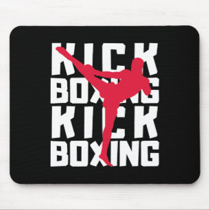 Mousepad Lutador de Kickboxing