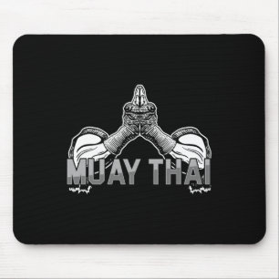 Mousepad Lutador Muay Thai Esportes Mma Artes Marciais Tail