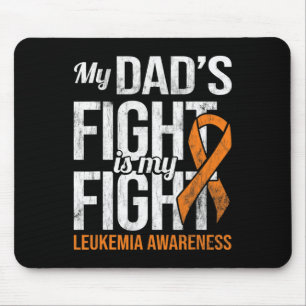 Mousepad Lutar Contra Meu Cancer de Leucemia de Consciência