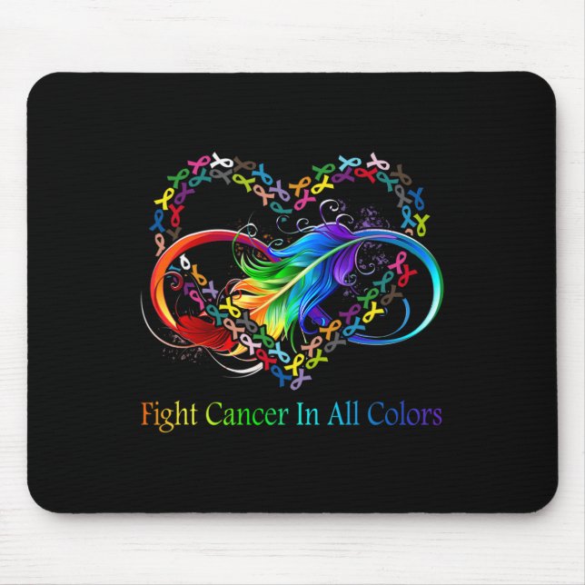 Mousepad Lutar contra o Cancer em todas as costelas do Canc (Frente)