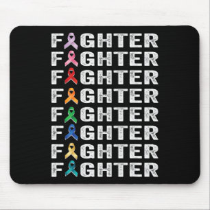 Mousepad Lutar contra o cancer mundial de conscientização d