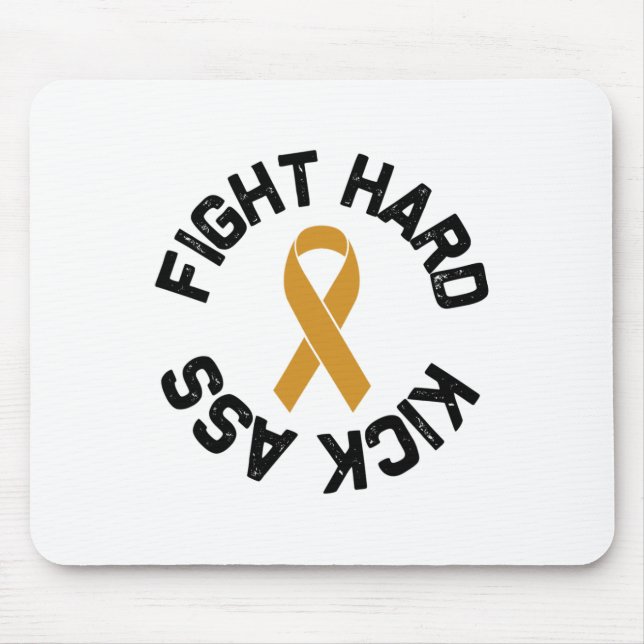 Mousepad Lute Duro Contra o Cancro Infantil  (Frente)