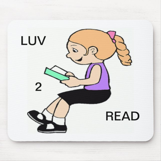 MOUSEPAD LUV 2 LEITURA (Frente)