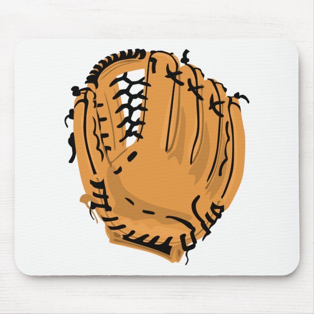 Mousepad Luva de beisebol (Frente)