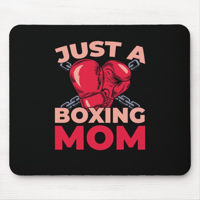 Mousepad Luvas de Boxe Boxer Lutador - Sparring Só Uma Boxi (Frente)