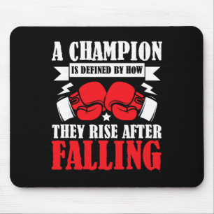 Mousepad Luvas de Boxe G de Kickboxing de Boxe Shadow Boxin