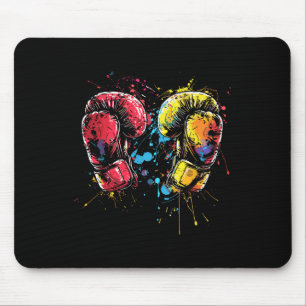 Mousepad Luvas de Kickboxing Splotch Artista Marcial