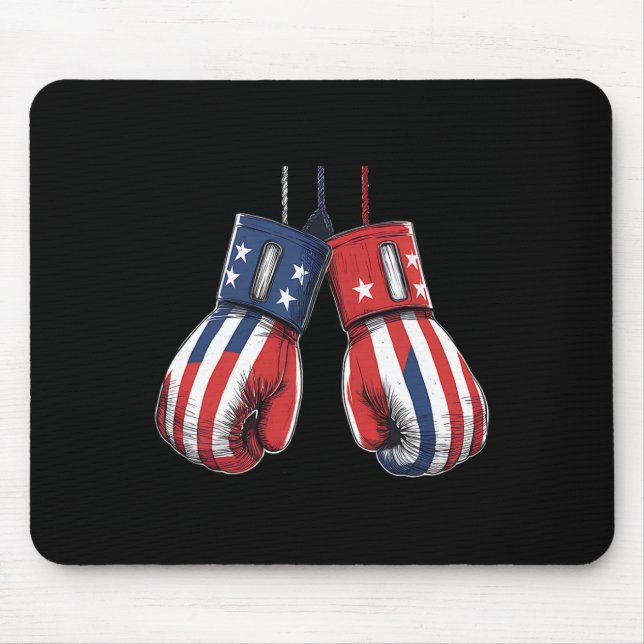 Mousepad Luvas de Treinamento Pesado de Kickboxing ou Boxe  (Frente)