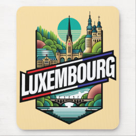 Mousepad Luxemburgo Europa
