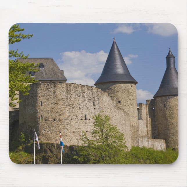 Mousepad Luxemburgo, Vale do Rio Sure. Bourscheid, (Frente)