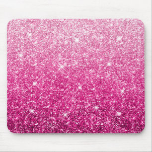 Mousepad Luxo cor-de-rosa brilhante