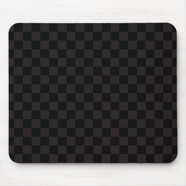 Mousepad Luxo Marrom/Preto Verificado (Frente)