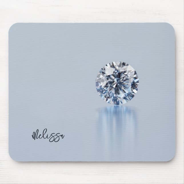 Mousepad Luxury Diamond Add Name (Frente)