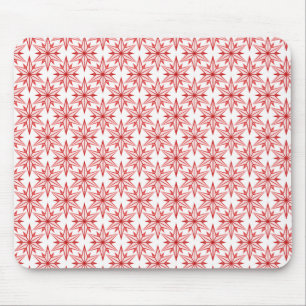 Mousepad Luz das estrelas retro Mousepad, vermelho brilhant