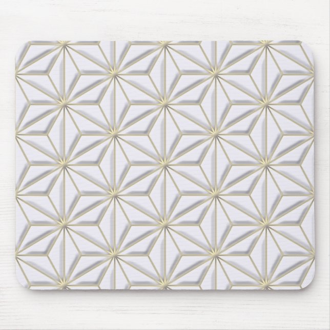 Mousepad luz de estrelas douradas (Frente)