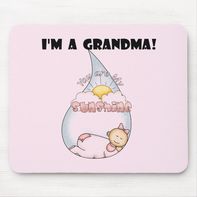 Mousepad Luz de sol da vovó - Camisetas e presentes (Frente)