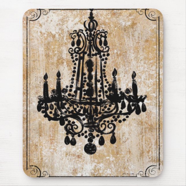 Mousepad luz do vintage (Frente)