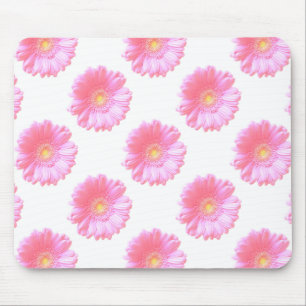 Mousepad Luz - margarida cor-de-rosa do gerbera