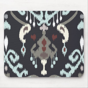 Mousepad Luz moderna chique - teste padrão tribal do ikat