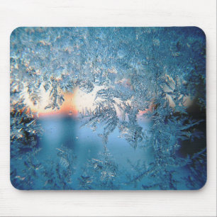 Mousepad Luz Solar de Inverno Através de Cristais de Gelo e
