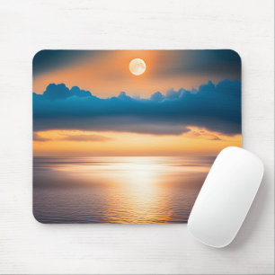 Mousepad Luz Solar Na Água Do Oceano