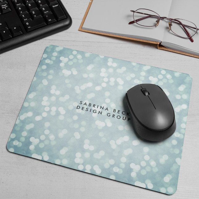 Mousepad Luzes Azuis De Barco | Personalizado (Criador carregado)