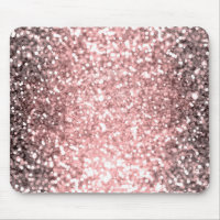 Luzes cintilantes Douradas do rosa Sparkle brilham