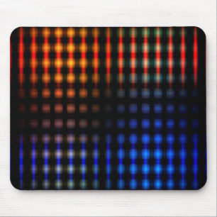 Mousepad Luzes coloridas brilhantes