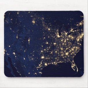 Mousepad Luzes da NASA do espaço EUA