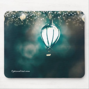 Mousepad Luzes de Corda de Verão do Jardim Encantado Capric