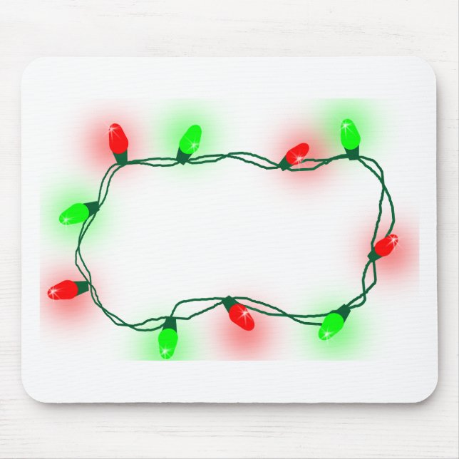 Mousepad Luzes de Natal (Frente)