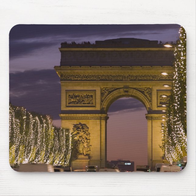 Mousepad Luzes de Natal nos Campos Elísios (Frente)